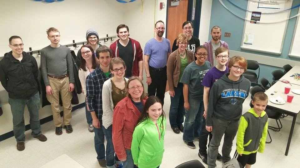 GVSU Math-Stats Club Celebrates Pi Day